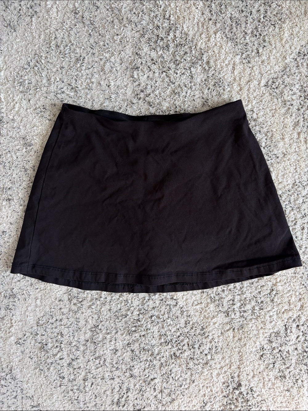 Garage Black Mini Stretch Skirt Size XS
